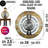 Wall Clock 24" Oversized for Living Room decor with Real Moving Gears England Collection-107103000