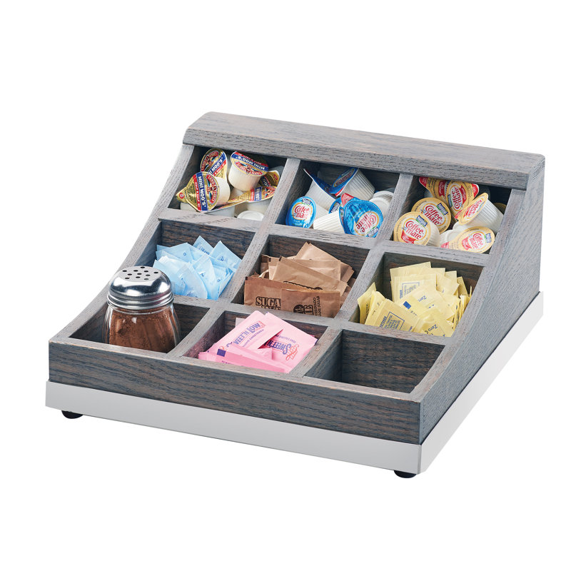 Ashwood 9 Section Condiment Display