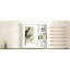 Armoire de rangement murale pour salle de bain 30 po x 28 po - Tablettes réglables blanches, organisées avec miroir, hauteurs de tablettes