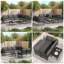 5-6 Seat Modular Outdoor Sofa Set With Glass Table & Polyester Rope