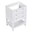Meuble-lavabo pour salle de bain, meuble de rangement à structure en bois avec tiroir et tablette ouverte, meuble-lavabo pour la maison, appartement
