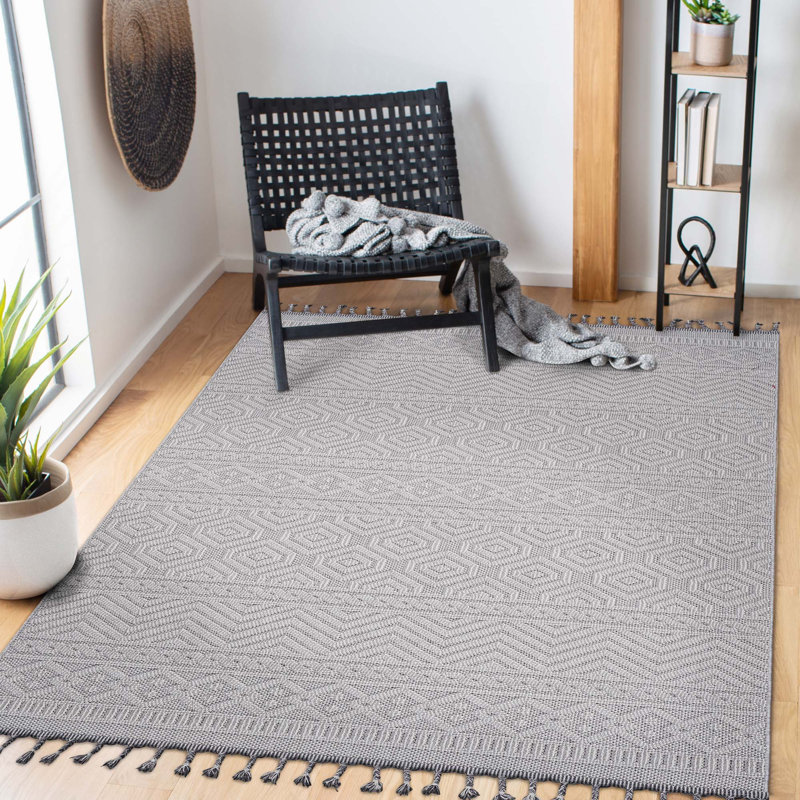 Collection Geometric Indoor/Outdoor Area Rug, Rectangle 7'9" x 10'