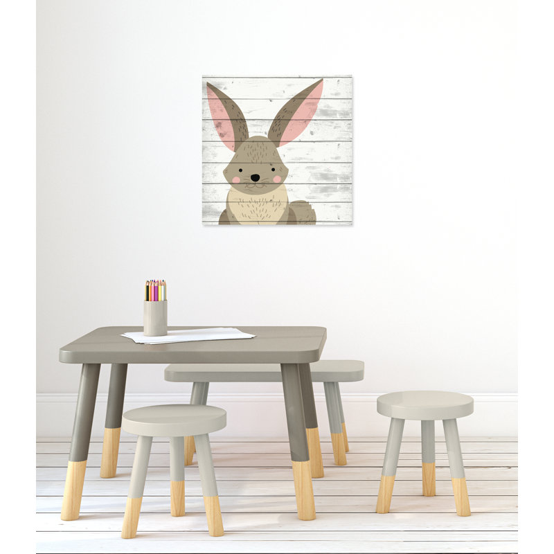 Adhésif décoratif 4 pi Woodland Creatures, H 24 po x l 24 po x P 1,5 po, Canevas