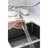 Pull Down Kitchen Faucet - Brushed Nickel, Stainless Steel Made, 360 Rotating Nozzle For Effortless Water Usage, Single Handle To Control Temperature And Flow, Rust Finish In Nickel Steel, Versatile-977169320