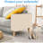 Trimmable Cat Scratching Post Carpet Covered 78.7”X15.8” Self-Adhesive Cat Tree Shelves Replacement Parts Mat Cat Scratcher For Cat Tree Shelves Steps Couch Furniture DIY Protector(Beige)