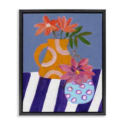 «Blue Whimsy Farm Vase» par Nikita Jariwala