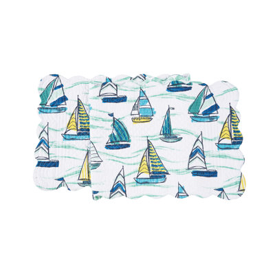 Schell Geometric 100% Cotton Table Runner