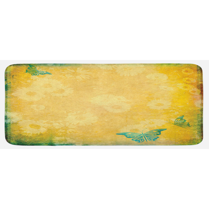 Cottage / Country Synthetic Kitchen Mat