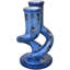 Handcrafted Blue West-African Soapstone Candleholders