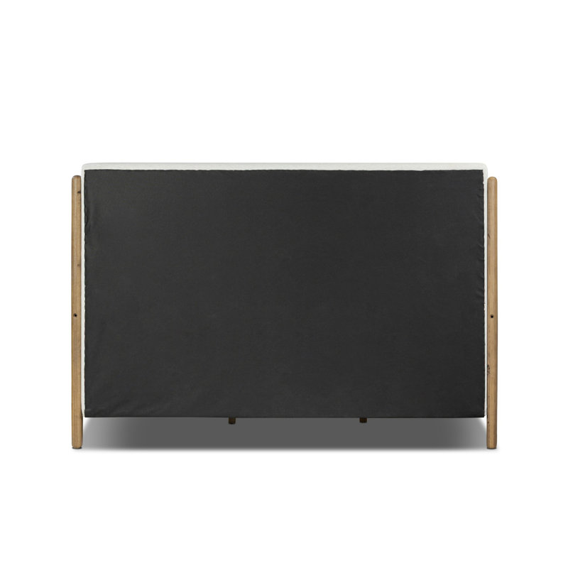 Savall Bed-Worn Oak-Queen, King