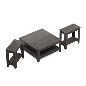 Weddel Basilico 3 Piece Coffee Table