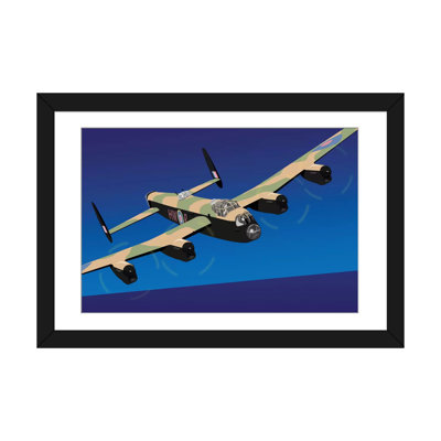 « avro lancaster lourd », impression sur toile tendue