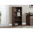 Bookshelf, Bookcase, Etagere, 5 Tier, 48"H, Office, Bedroom, Brown Laminate, Contemporary, Modern-1738557490