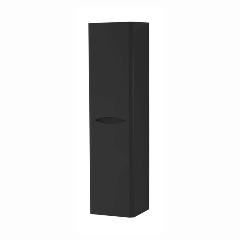 Arc Tall Bathroom Cabinet, Grey