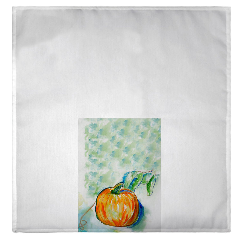 Serviette citrouille à la main citrouille Laure