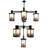 Deshawna 9 - Light Dimmable Square / Rectangle Chandelier