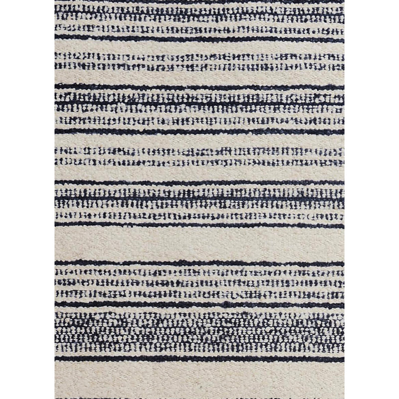 Tapis ivoire / bleu marine noué à la main de haute qualité, Rectangle incorrect 12 pi x 15 pi
