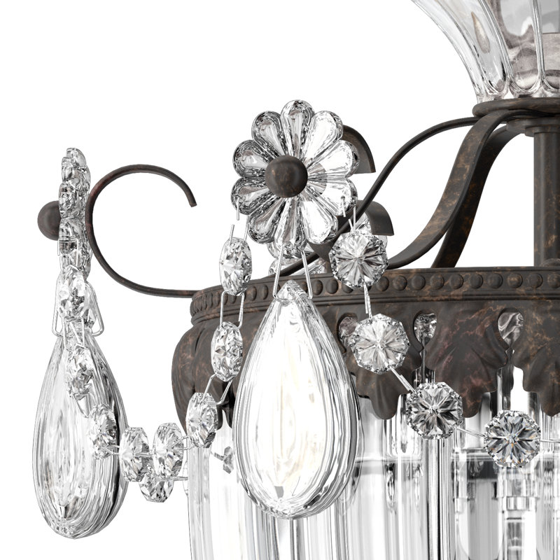 Bagatelle 3 - Light Pendant, Heirloom Bronze, Spectra Clear