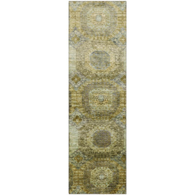 Premium Machine Washable Ralston AMF1944 Panels Rug