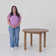 Callisa Round Solid Wood Dining Table