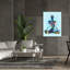 Art mural sur toile Winston Porter «Lotus Pose Moon» par Tim Parker-1163303542