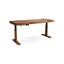 Bureau rectangulaire en bois massif noyer-1441928844