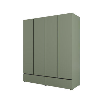 Sunee 4 Door Laminate Wardrobe