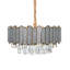 AGUARICO Glass Brass Chandelier