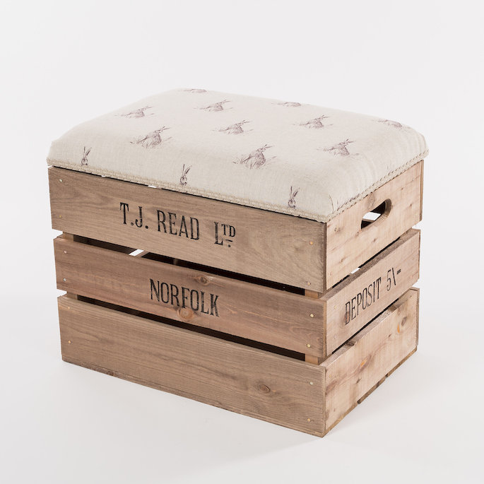 Cavin Solid Wood Accent Stool