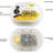 Magicfly Mini Egg Incubators for Hatching Eggs, with Automatic Egg Turning, 9-12 Eggs Hatching Incubator for Chickens, Ducks, Goose, Birds