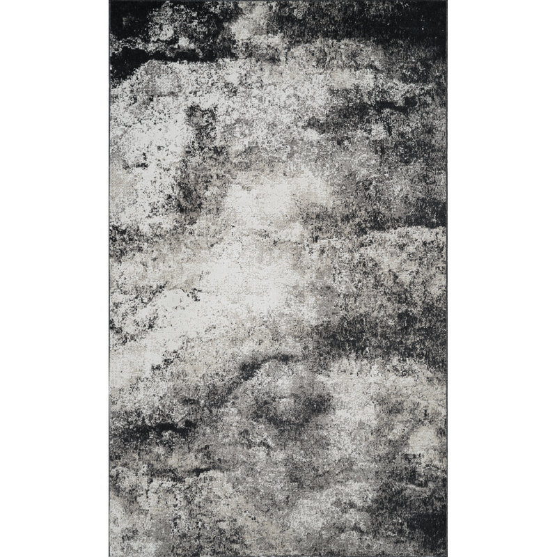 Kaleela Power Loom Abstract Area Rug , Rectangle 4' x 6'