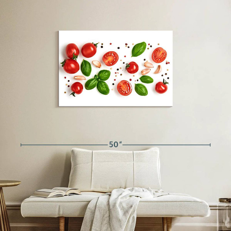 Yarlin Tomato Basil And Spices, 24" H x 36" W