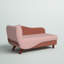 Chaise longue inclinable en mousse avec rangement Gaven-773490672-709288693