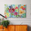 Modern Garden IV - Ensemble de 3 peintures sur toile tendue-872672091