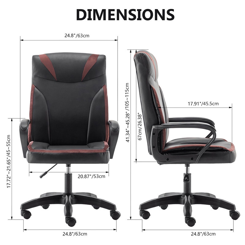 Chaise de bureau en filet