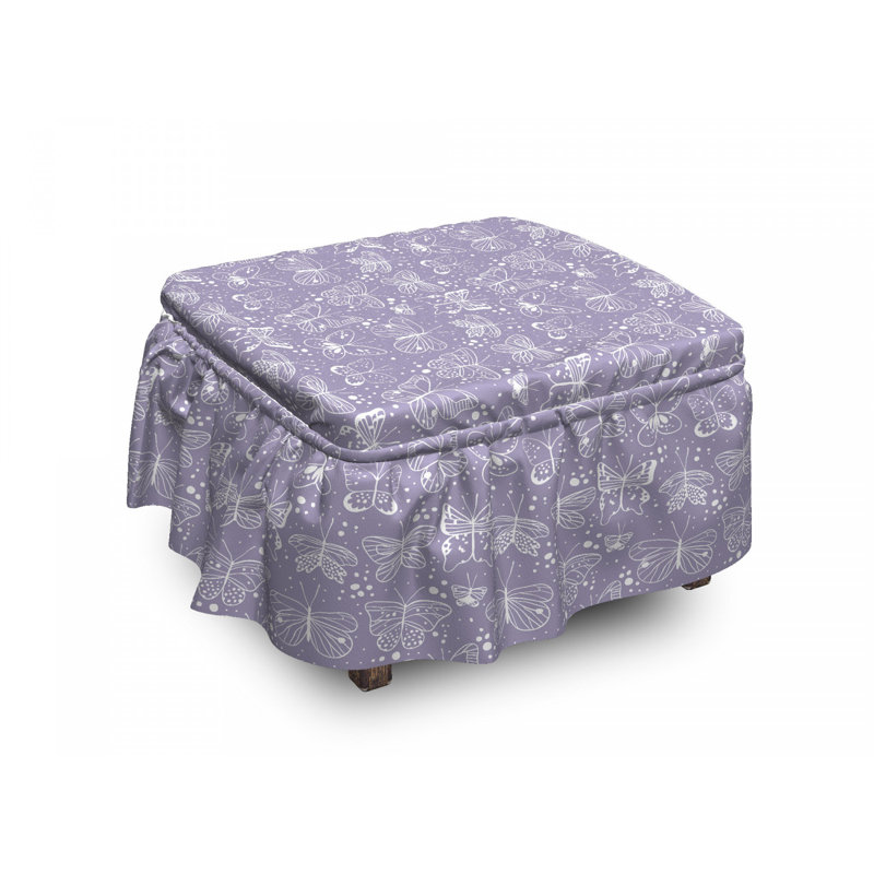 Housse pour pastel repose-pieds de printemps