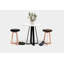 Sea Smoke Round Stone Dining Table-745234101-745234100