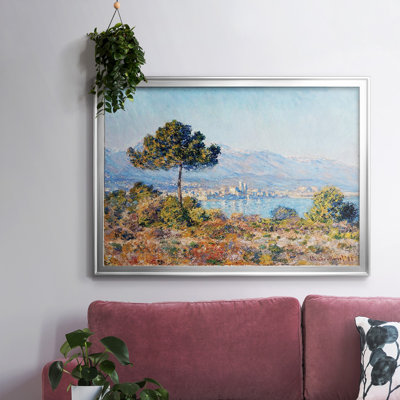 " View of Antibes from the Notre " Print