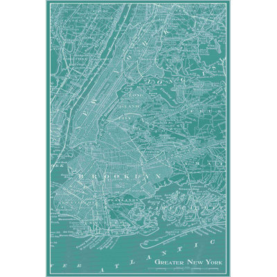 Carte graphique de New York