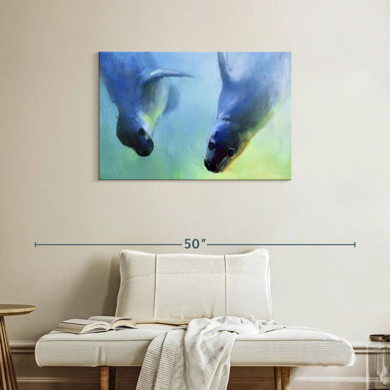 Brampt Equally Fascinating, 24" H x 36" W