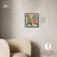 «Vibrant Florals IV», reproduction d'art sur toile par Art Remedy, cadre noir, 12 x 12-1012517094-1012517102