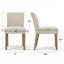 Chaise en lin 18,5 po Encline-394219911