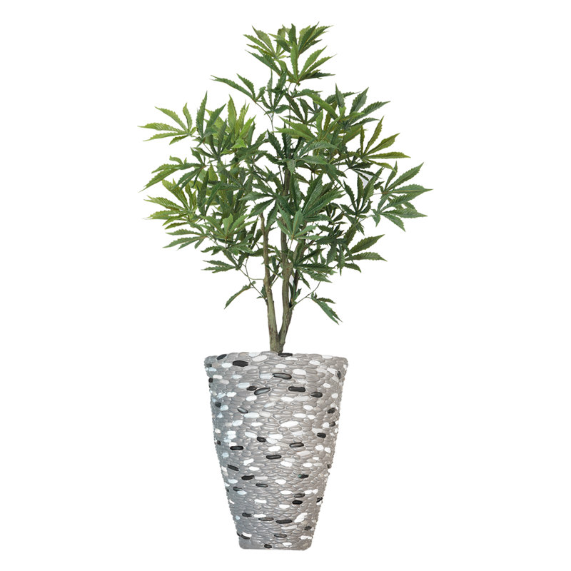 Arbre artificiel 49 po en pot