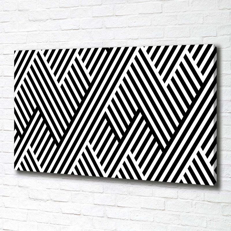 Geometric Background - Wrapped Canvas Print