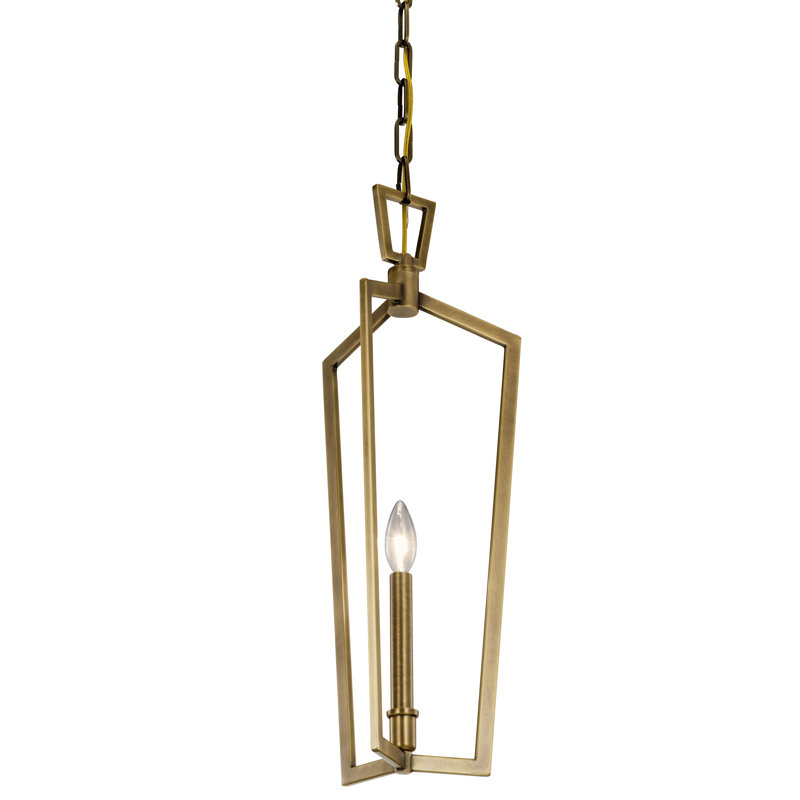 Luminaire suspendu géométrique à 1 lumière Enlow