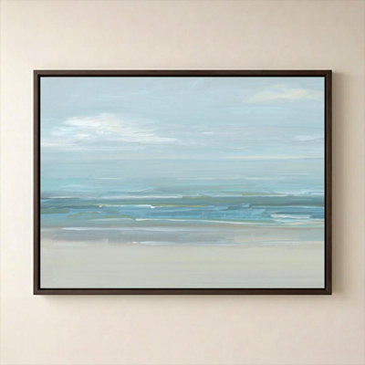 Across The Sound by Sally Swatland - Graphic Art on Canvas