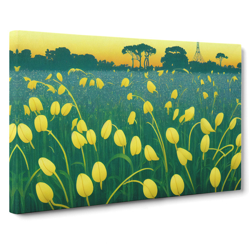 A Field Of Flowers - Wrapped Canvas