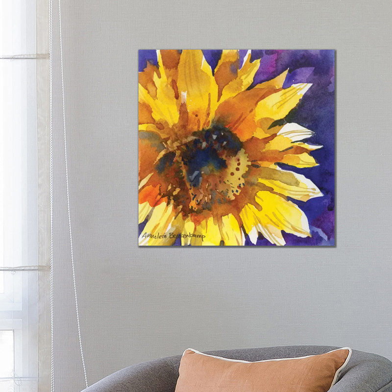 «Solstice» par Annelein Beukenkamp, impression sur toile tendue, H 12 po x l 12 po x P 0,75 po