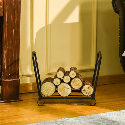 Beaupre 59.5cm W Metal Log Rack