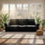 Canapé-lit Chesterfield l 93,7 po x P 35,4 po x H 38,4 po